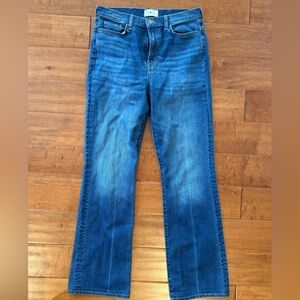 7 For All Mankind Easy Bootcut Blue Women's Jeans Flare Size 30 Medium Wash